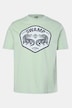 T-Shirt, Halbarm, Brustprint, bis 8XL