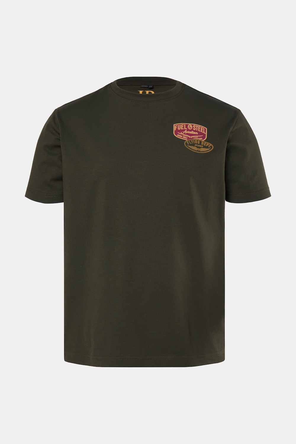 T-Shirt, FLEXNAMIC®, Halbarm, Brustprint, bis 8XL