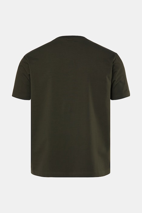 T-shirt con FLEXNAMIC®, stampa sul petto e mezze maniche, fino alla tg. 8XL