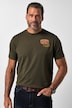 T-shirt, FLEXNAMIC®, korte mouwen, borstprint, tot maat 8XL