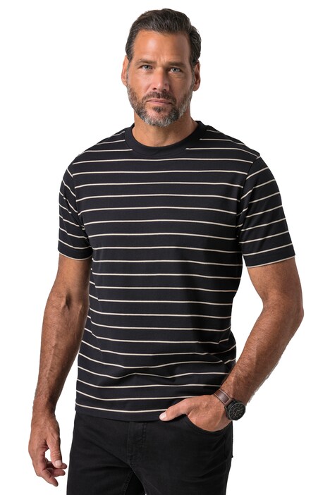 Tričko, polo rukávy, pruhované, do velikosti 8XL