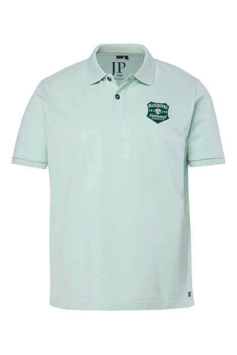 Polo shirt, short sleeve, piqué, badge, up to 8XL