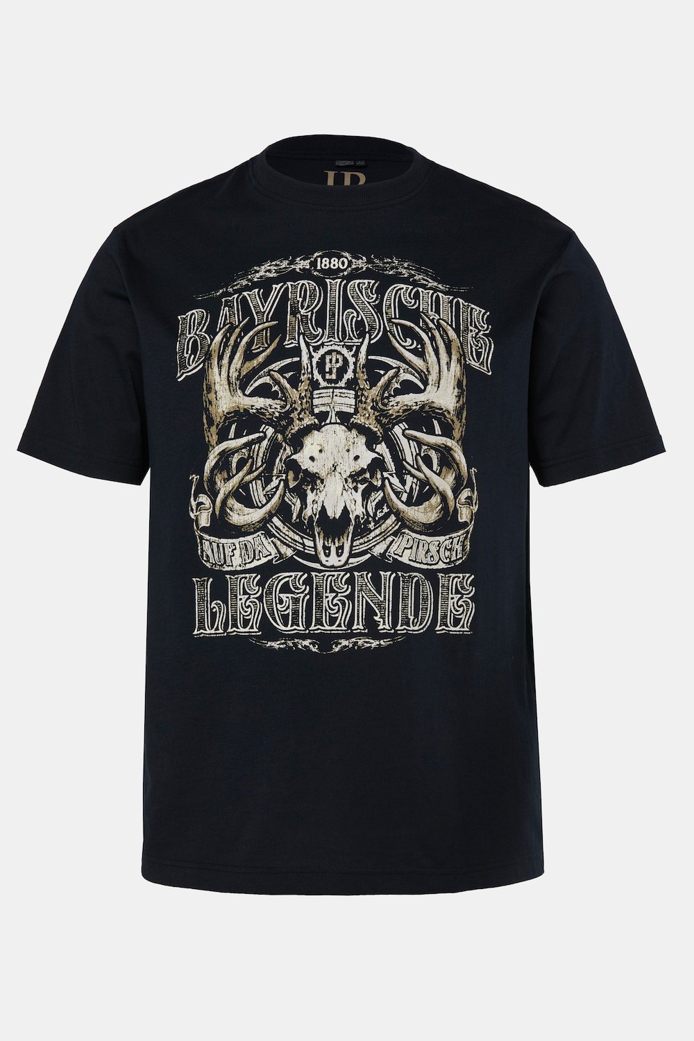 T-Shirt, Trachten, Halbarm, Brustprint, bis 8XL