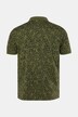 Polo en jersey à motif, manches courtes et style vintage - jusqu'au 8 XL