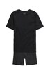 Pyjamas, loungewear, short two-piece, T-shirt, printed shorts, up to 8XL
