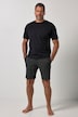 Schlafanzug, Homewear, kurzer Zweiteiler, T-Shirt, bedruckte Shorts, bis 8 XL