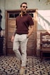 FLEXNAMIC® polo shirt, short sleeve, textured knit, up to 8XL