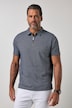 Polo FLEXNAMIC ®, manga corta, jacquard, cremallera, hasta la talla 8XL