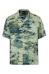 Košile, krátké rukávy, celoplošný potisk, límec Cuba, střih Cuba, až do velikosti 8XL