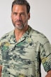 Hemd, Halbarm, Alloverdruck, Cuba-Kragen, Cuba Fit, bis 8 XL