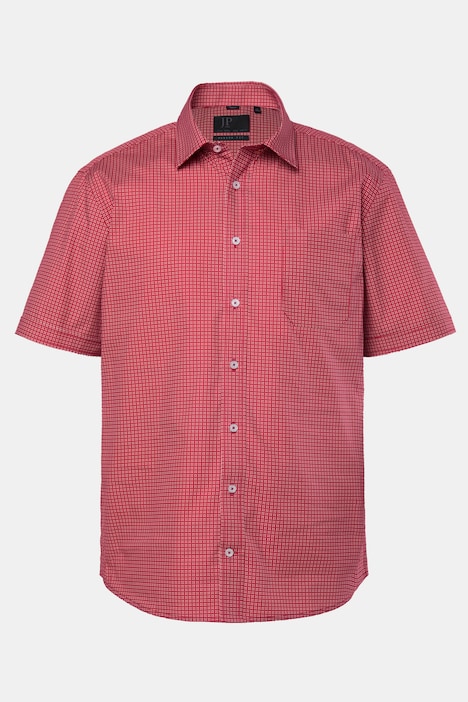 Chemise manches courtes et imprimé intégral, coupe Modern Fit - jusqu'au 8 XL