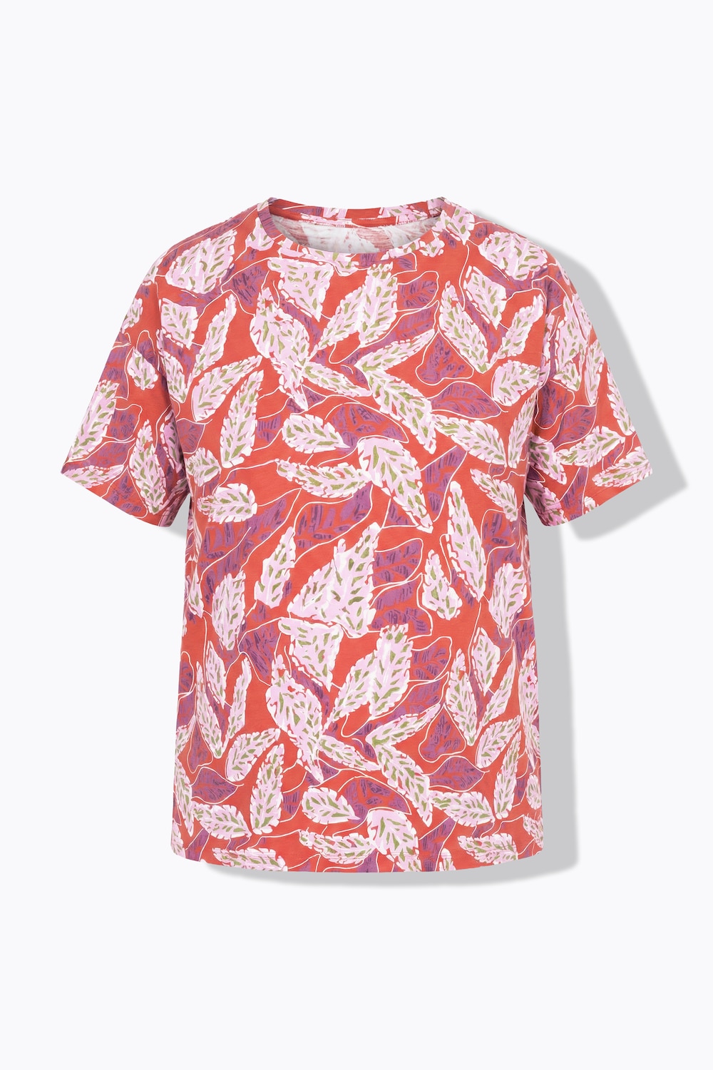 Stora storlekar T-shirt, Dam, orange, storlek: 58/60, Bomull, Studio Untold