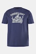 T-Shirt, Halbarm, Brustprint, Vintage Look, bis 8XL