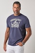 T-Shirt, Halbarm, Brustprint, Vintage Look, bis 8XL