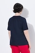 T-shirt, stampa con scritta, classic-fit, scollo tondo, mezze maniche