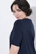 T-shirt, stampa con scritta, classic-fit, scollo tondo, mezze maniche