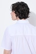 Camicia, stampa marittima, taglio svasato, colletto classico, mezze maniche