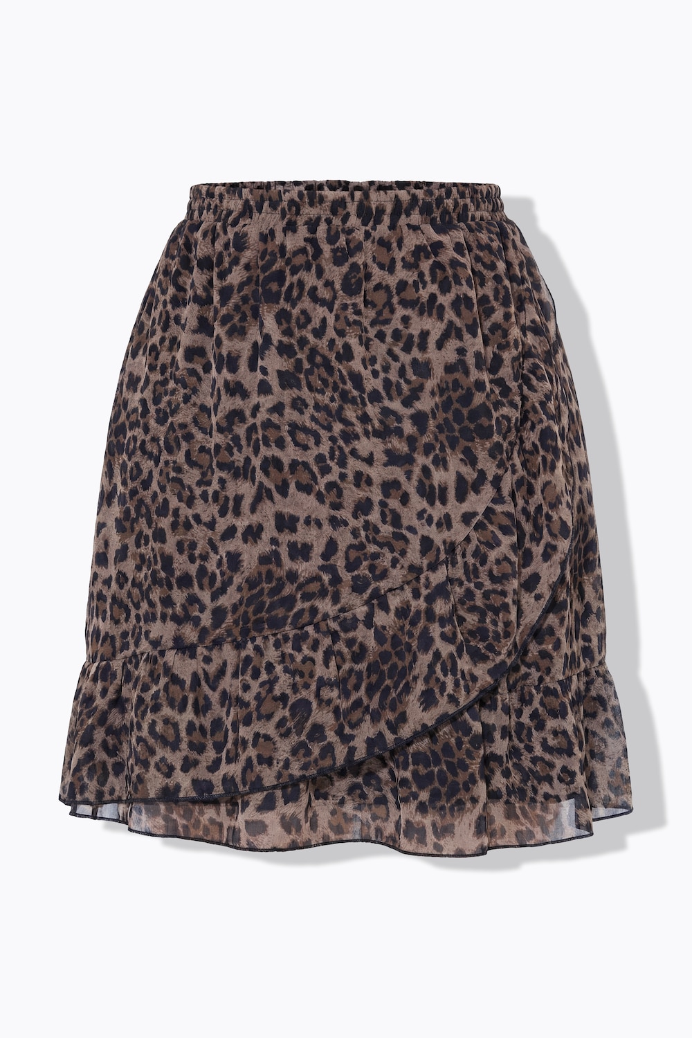 Stora storlekar Minikjol, Dam, beige, storlek: 54/56, Polyester, Studio Untold