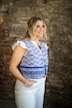 Mixed Print Quilted Vest