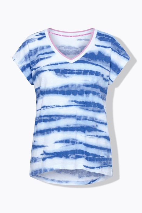 Shirt, V-Ausschnitt, 1/2 Arm, OEKO-TEX MIG