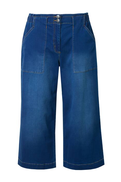 Džíny Rose, široké, rovné nohavice, strečový denim