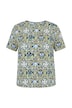 Tričko, oversize střih, s potiskem dlaždic