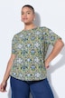 T-Shirt, oversized, Kachel-Print