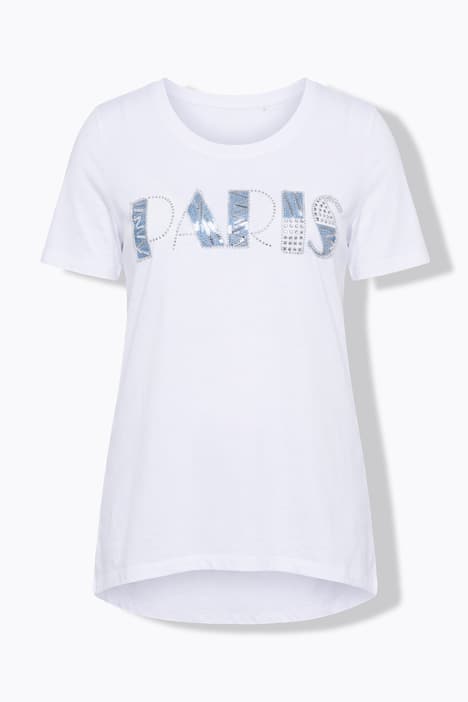 Paris Graphic Lettering Tunic Tee