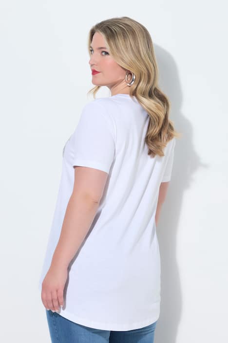 Paris Graphic Lettering Tunic Tee