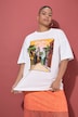 T-Shirt, oversized, Havana-Print