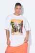 T-Shirt, oversized, Havana-Print