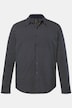 Jersey-Hemd, FLEXNAMIC®, Langarm, Minimal-Muster, Kent-Kragen, Modern Fit, bis 8 XL