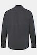 Jersey-Hemd, FLEXNAMIC®, Langarm, Minimal-Muster, Kent-Kragen, Modern Fit, bis 8 XL