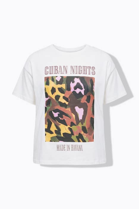 T-Shirt, oversized, Color-Leo Motiv