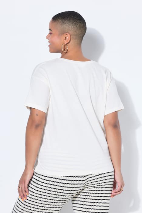 T-Shirt, oversized, Color-Leo Motiv