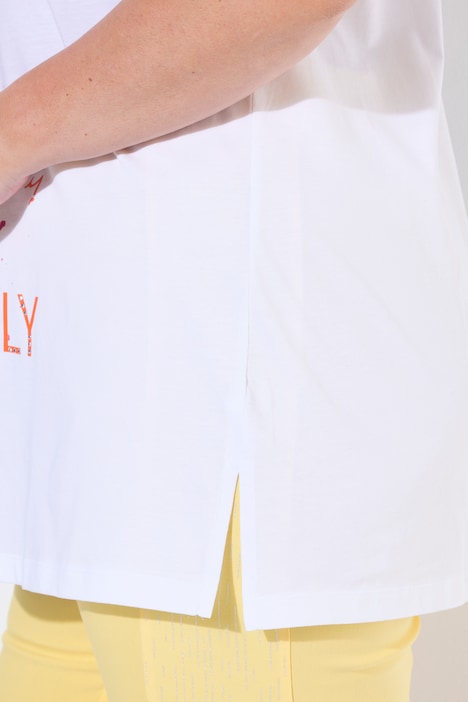 T-Shirt, Comfort Fit, Schmetterlings-Motiv