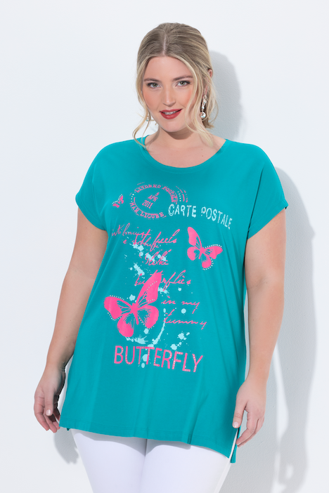 T-shirt motif papillon, coupe Comfort Fit
