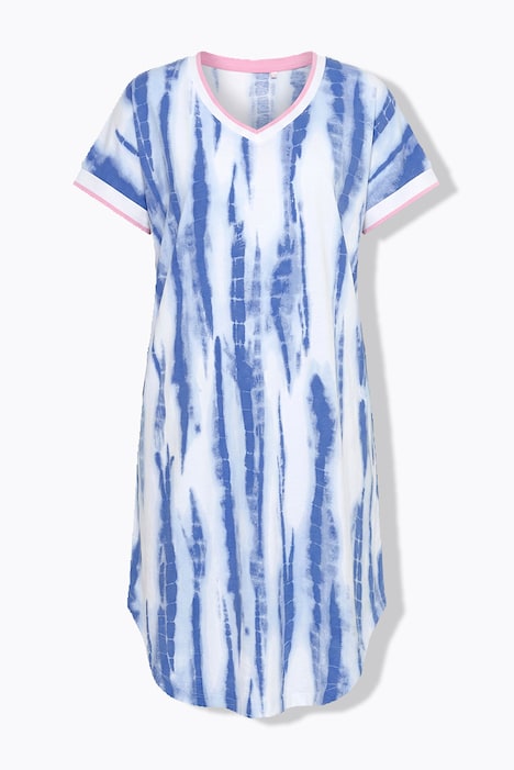 T-shirtkjole med V-udskæring, OEKO-TEX Made In Green