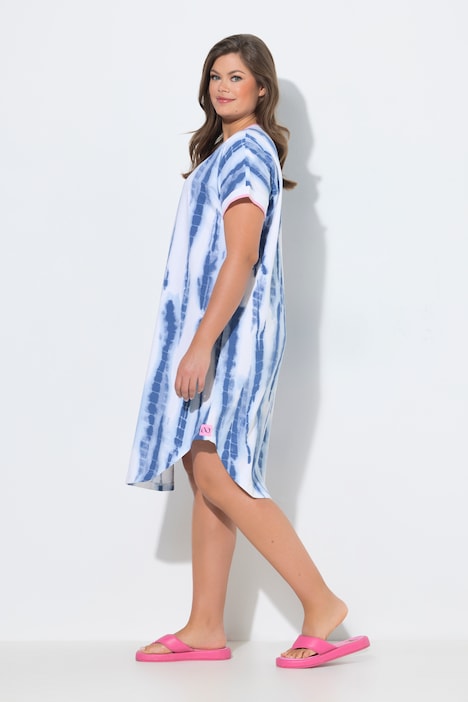 T-shirtkjole med V-udskæring, OEKO-TEX Made In Green