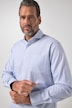 Hemd, Langarm, Minimaldruck, Haikragen, Modern Fit, bis 8XL