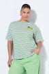 T-shirt dal taglio oversize con righe e applicazione con limoni