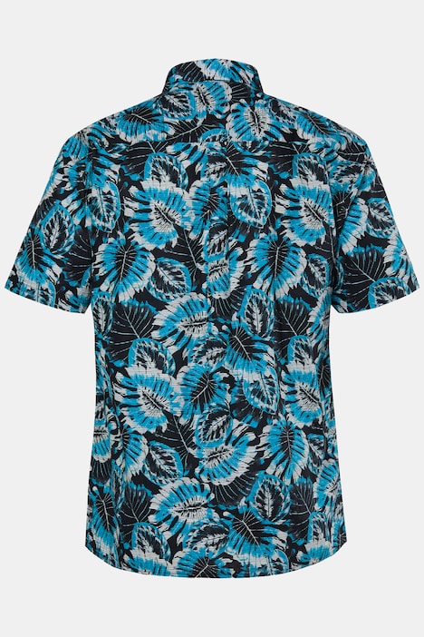 Hemd, Halbarm, Kentkragen, Alloverprint, Comfort Fit, bis 8 XL