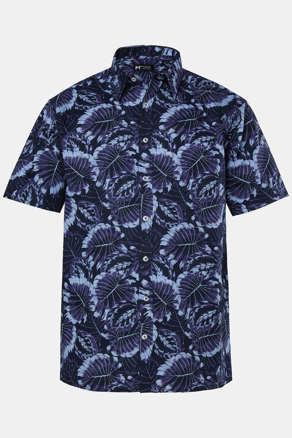 Hemd, Halbarm, Kentkragen, Alloverprint, Comfort Fit, bis 8 XL