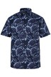 Hemd, Halbarm, Kentkragen, Alloverprint, Comfort Fit, bis 8 XL