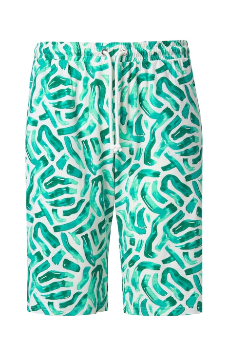 Džersejové šortky, široké nohavice, elastický pas, bio-bavlna