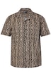 Košile v plátěném vzhledu, krátké rukávy, Cuba límeček, střih Cuba, celoplošný potisk, do vel. 8XL
