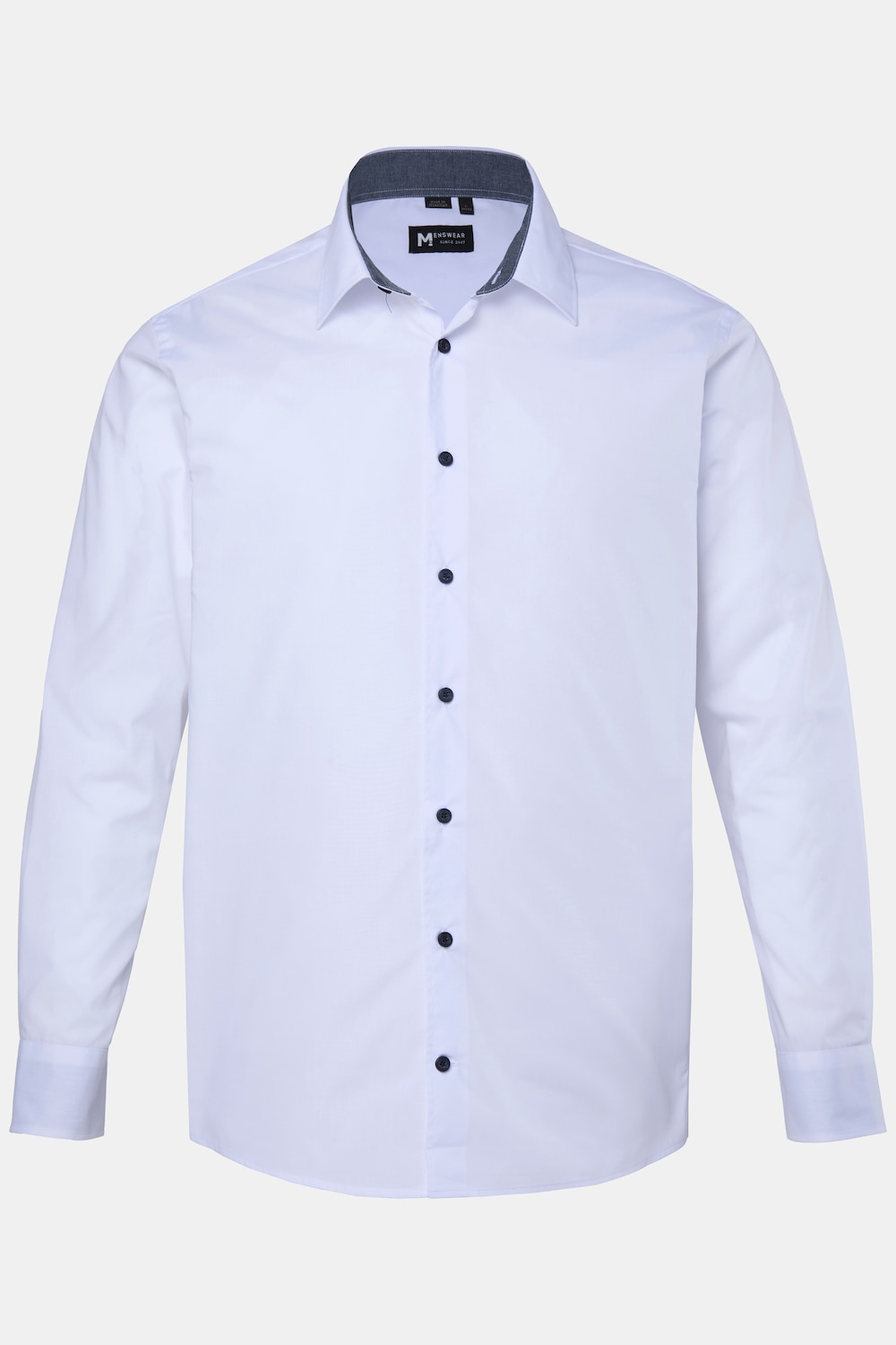 Zakelijk overhemd, lange mouw, kentkraag, EasyCare, comfort fit, tot 8XL