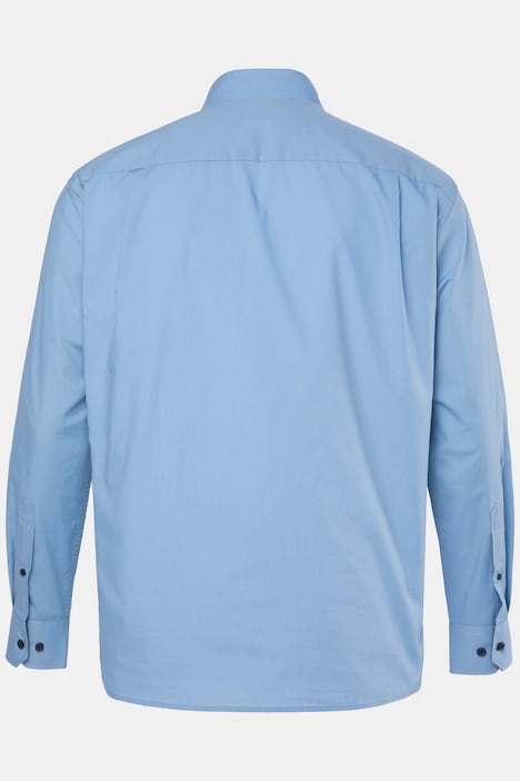 Zakelijk overhemd, lange mouw, kentkraag, EasyCare, comfort fit, tot 8XL