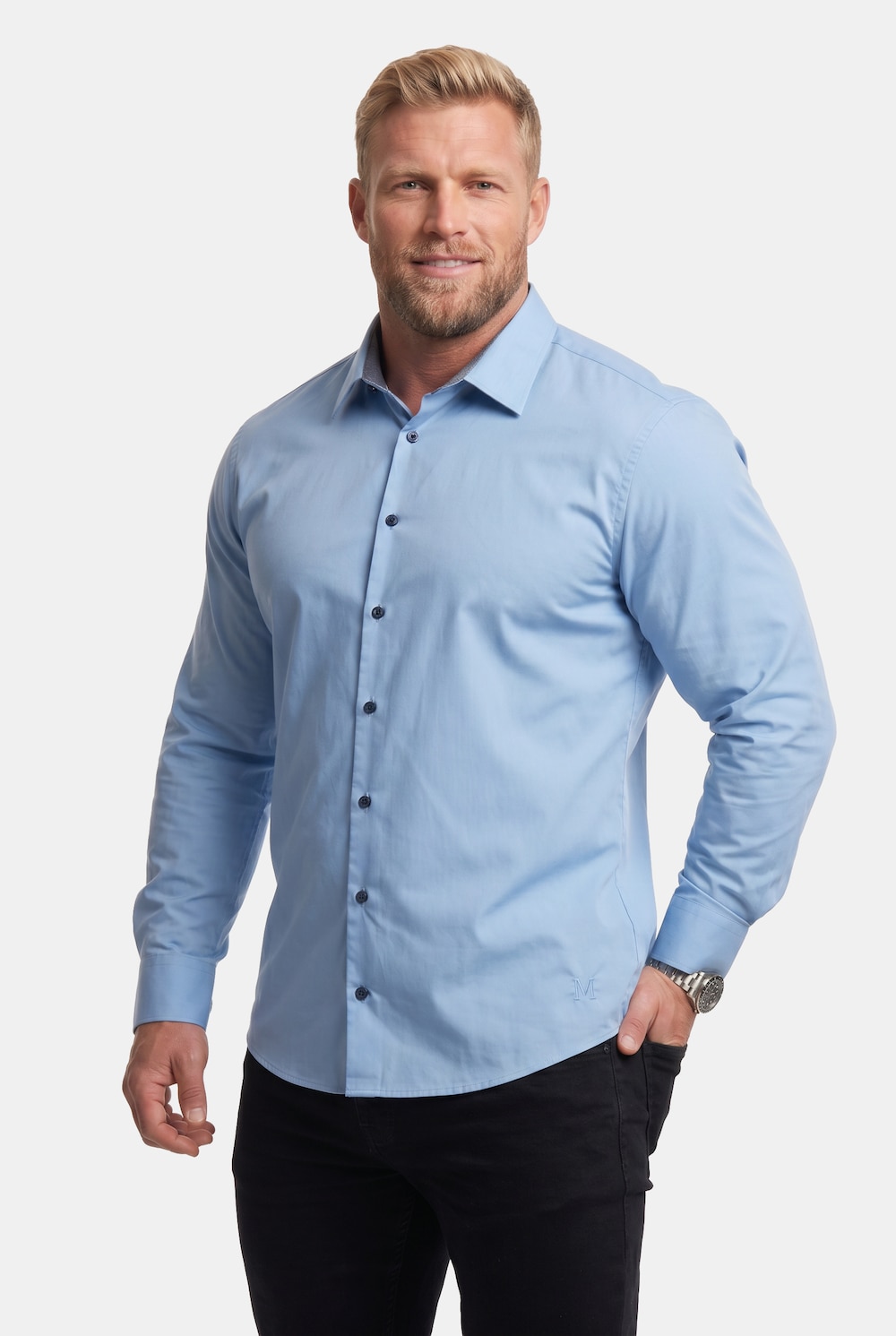 Businesshemd, Langarm, Kentkragen, EasyCare, Comfort Fit, bis 8 XL
