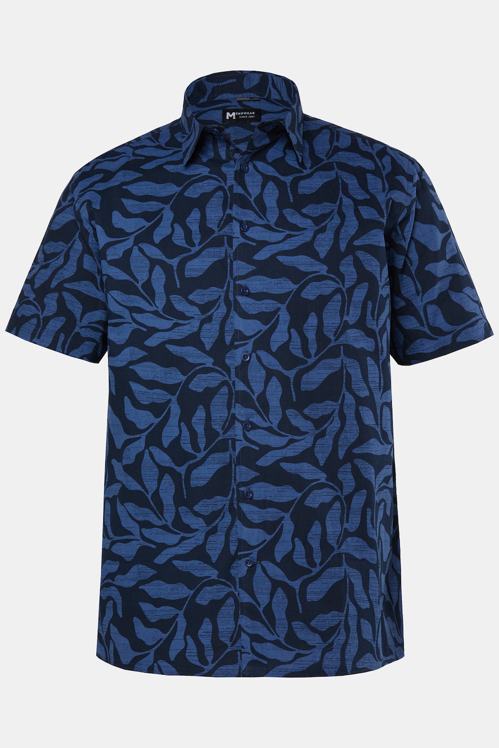 Hemd, Halbarm, Kentkragen, Alloverprint, Comfort Fit, bis 8 XL